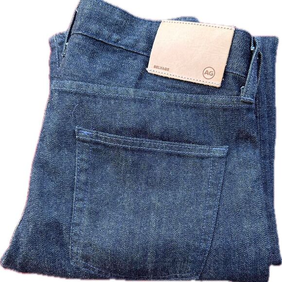Ag-jeans Men's Navy and Blue Jeans - Picture 1 of 4